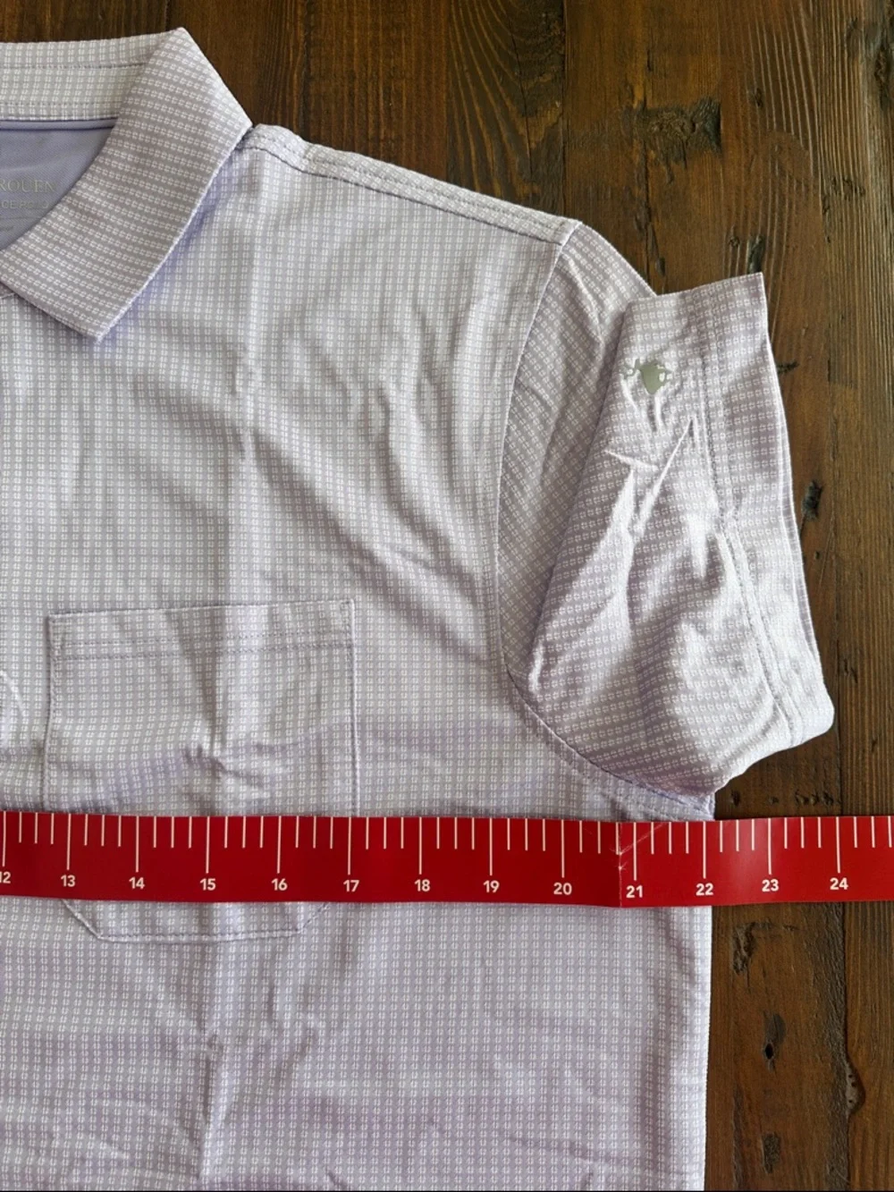 Men’s Performance Polo — Light Lavender, Sport/Casual, Short sleeve, Size M